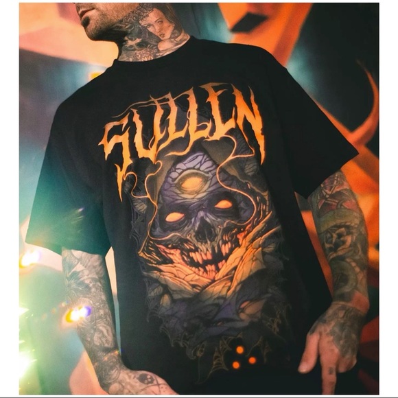 Sullen Men's T-shirt ALVARSSON Tattoos Urban Design Premium Quality - Picture 4 of 8
